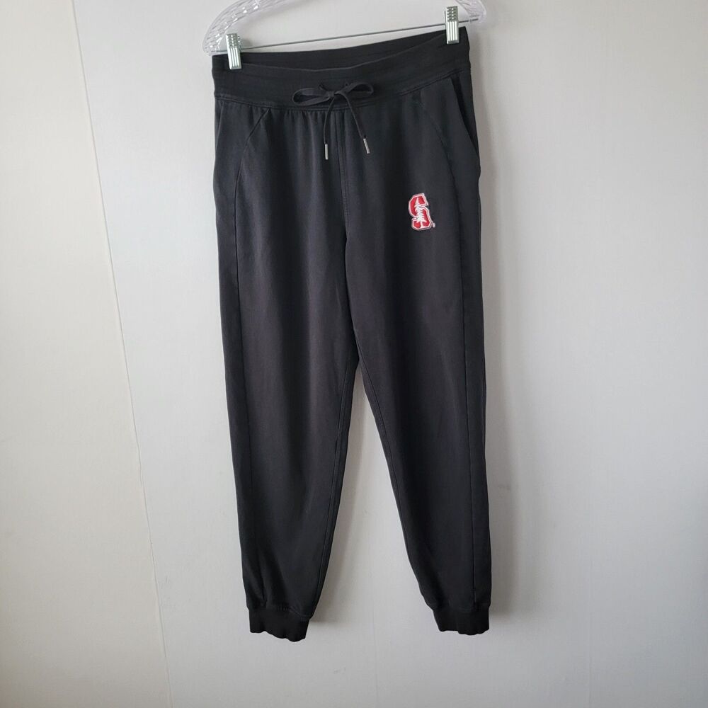 Lululemon womens Scuba High-Rise French Terry Jogger sz 8 christmas embroidery